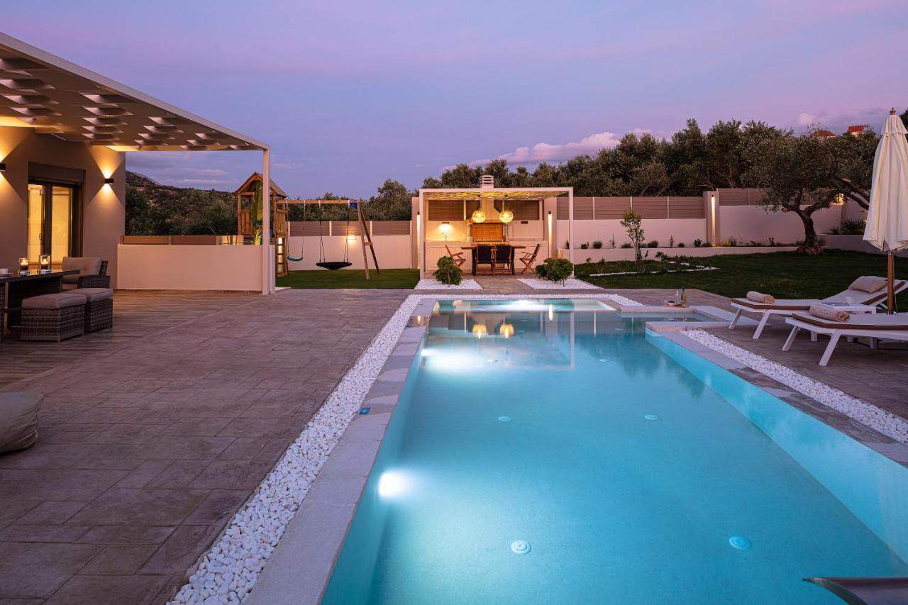 Koin Villa Sunrise, With Heated Pool & Whirlpool Perama  Zewnętrze zdjęcie